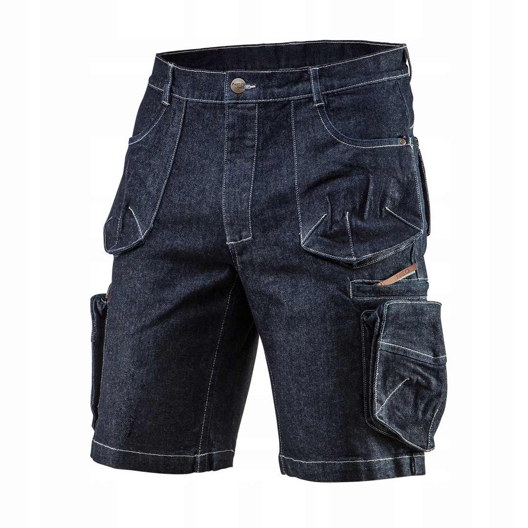 NEO KRÓTKIE SPODENKI robocze JEANS DENIM CE 81-279 r. XXXL/58