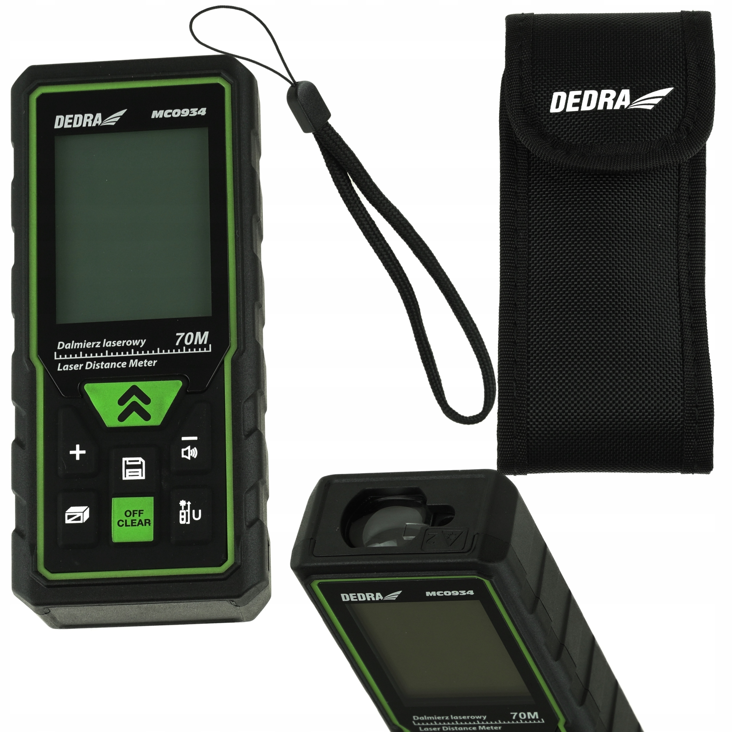 DEDRA DALMIERZ LASEROWY Miernik Odlegl MC0934 70 m