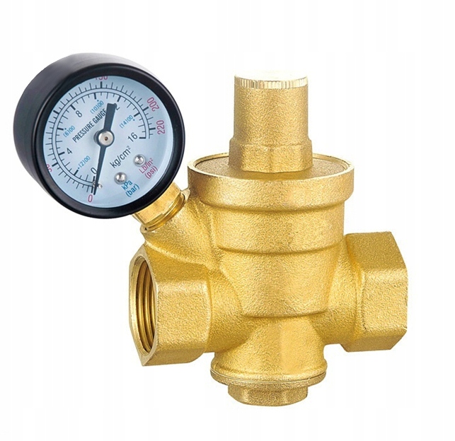 REDUKTOR CIŚNIENIA WODY 1 1/2'' DN40 + MANOMETR