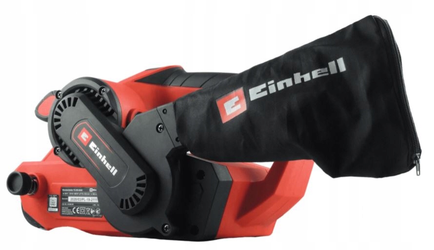 EINHELL SZLIFIERKA TAŚMOWA TC-BS 8038 800W 76×533mm SIECIOWA ELEKTRYCZNA