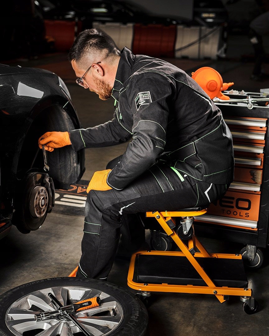 NEO BLUZA KURTKA ROBOCZA PREMIUM PRO bawełna WZMOCNIONA NYCO 81-214 M/50