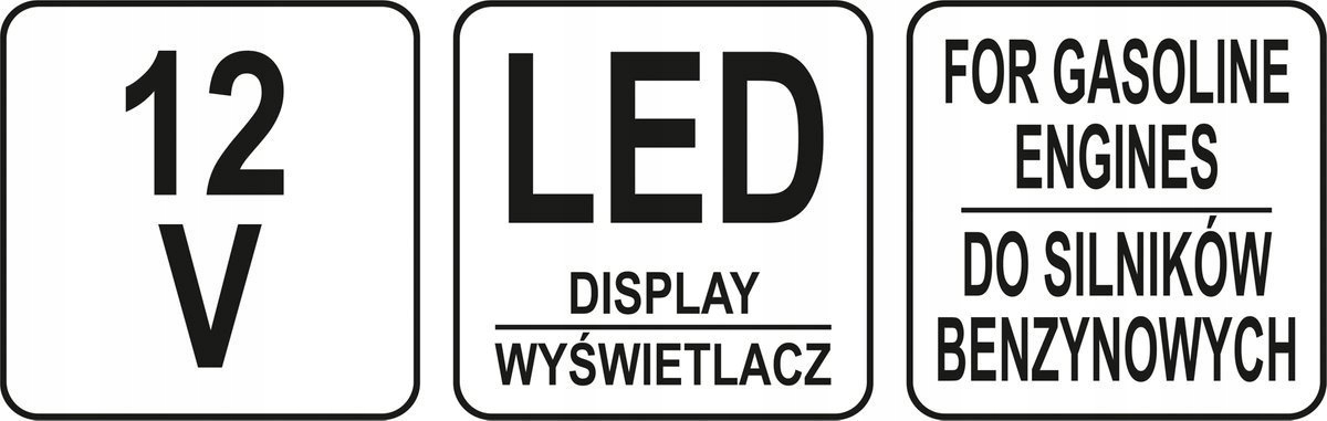 YATO TESTER WTRYSKIWACZY SILNIKÓW BENZYNOWYCH