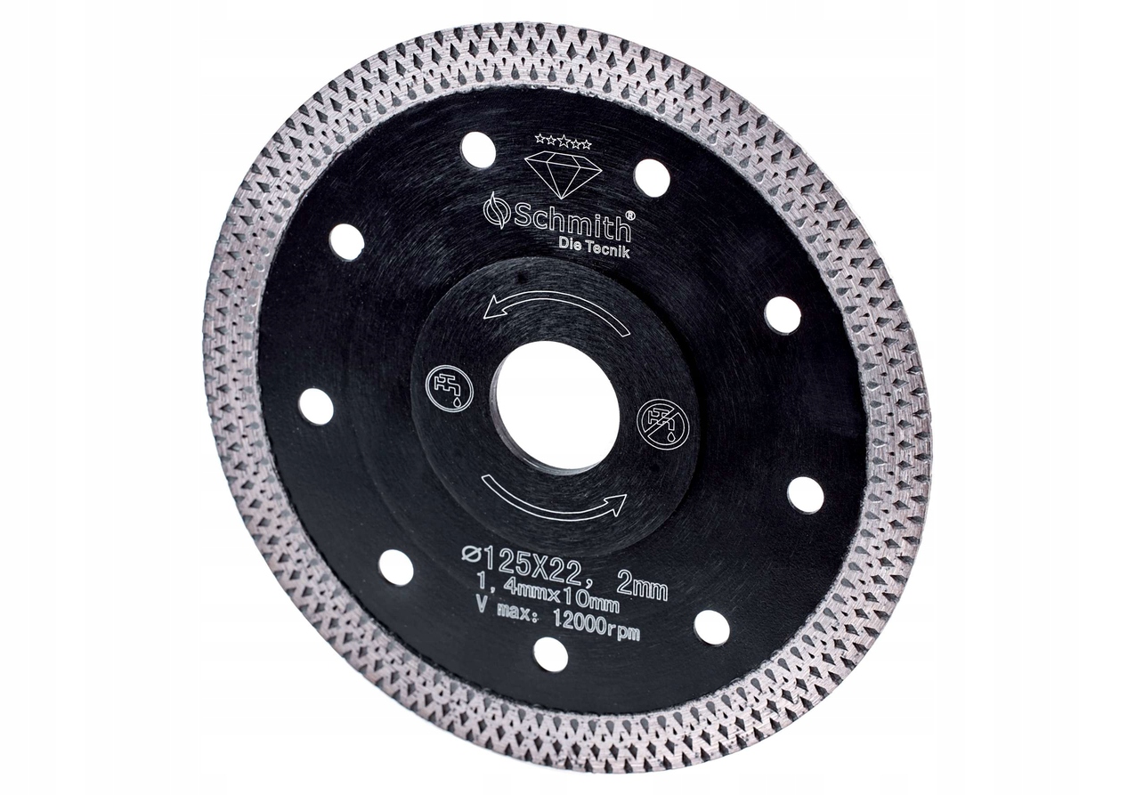 SCHMITH TARCZA DIAMENTOWA PREMIUM SLIM GRES 230 MM