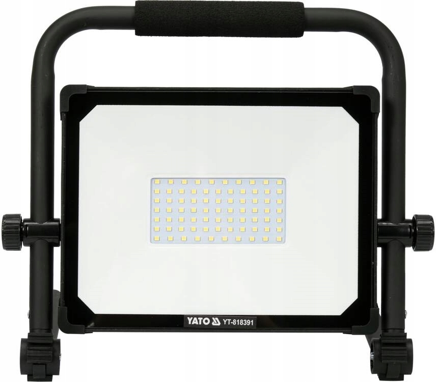 YATO PŁASKI REFLEKTOR PRZENOŚNY HALOGEN LAMPA SMD LED 50W 4750LM YT-818391