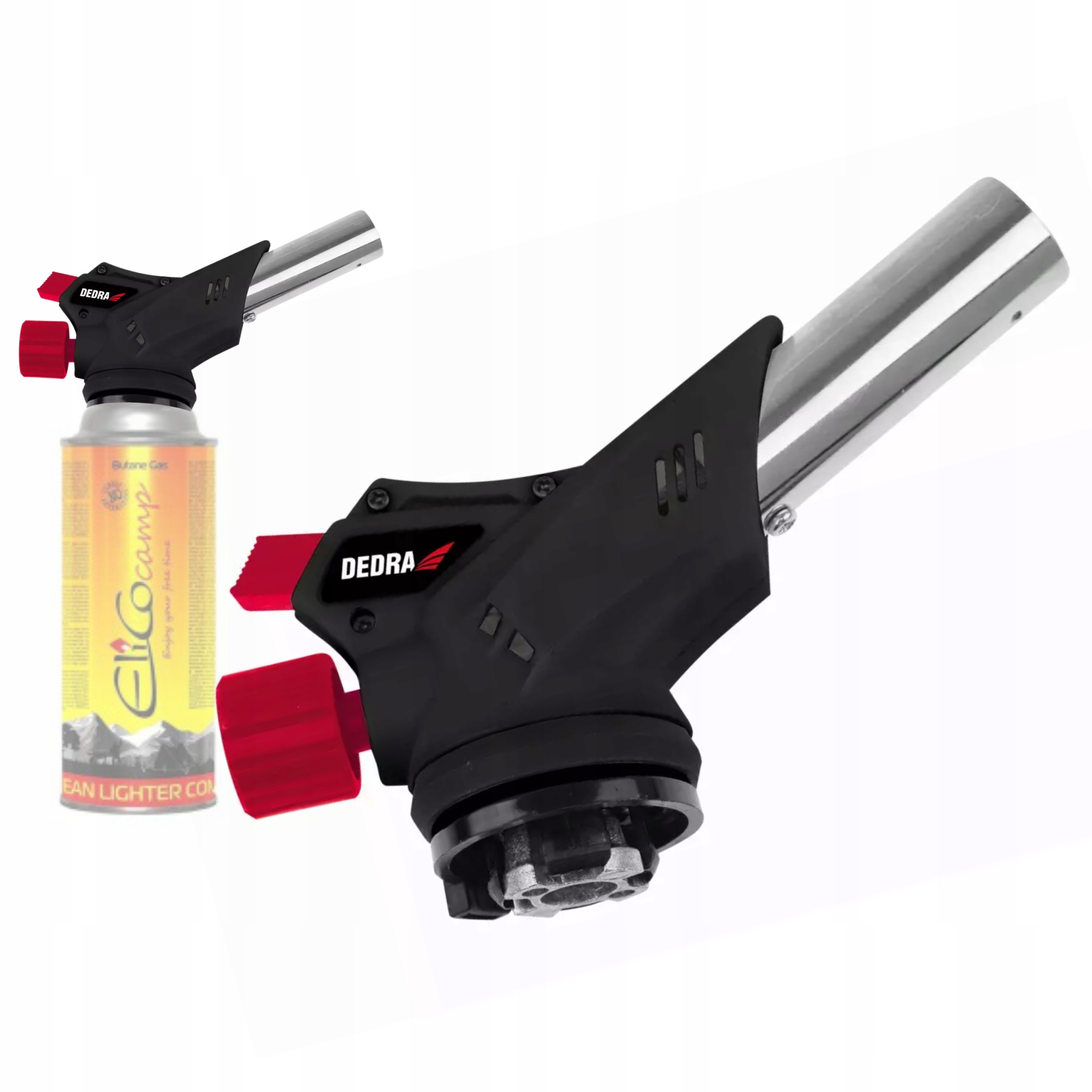 DEDRA PALNIK GAZOWY LUTOWNICA AUTO ZAPŁON NA BUTLE KARTUSZ GAZOWY 31A033