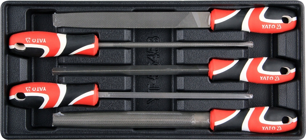 YATO YT-55453 WKŁAD SZUFLADY ZESTAW PILNIKÓW 5CZ.