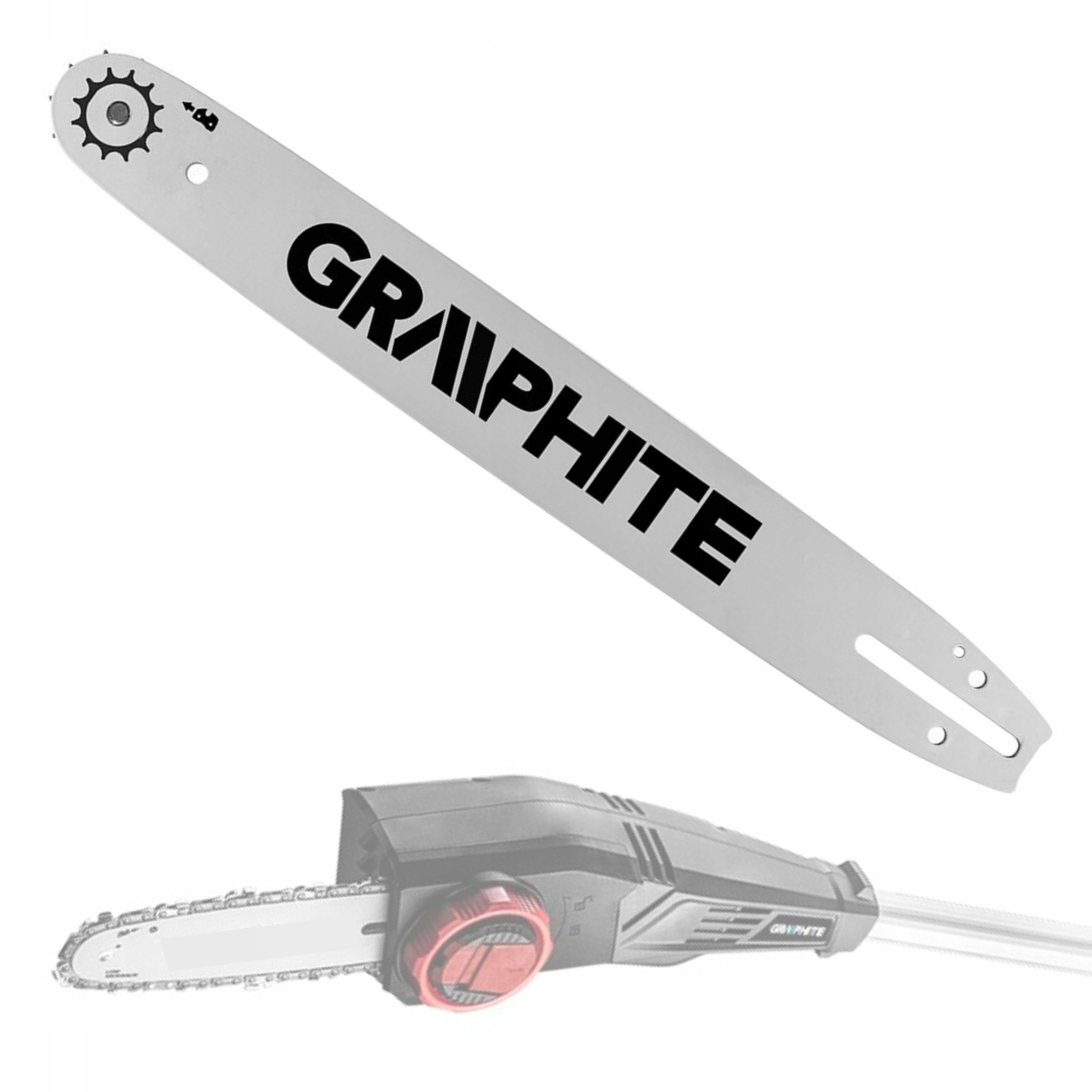 GRAPHITE PROWADNICA 8" DO PIŁY PILARKI ŁAŃCUCHOWEJ 58G098 DŁUGOŚĆ 20 CM