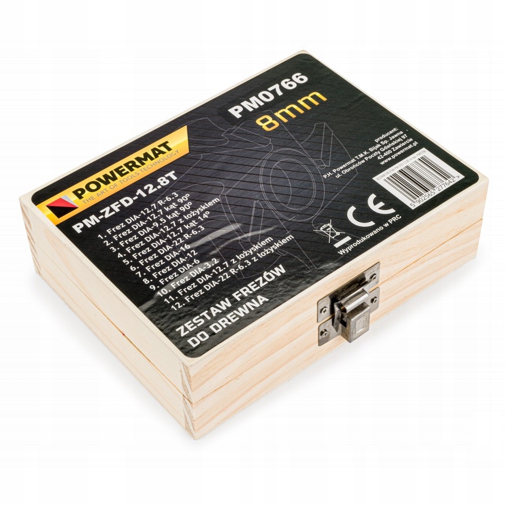 FREZY KSZTAŁTOWE DO DREWNA 12 EL Frez Do Frezarki