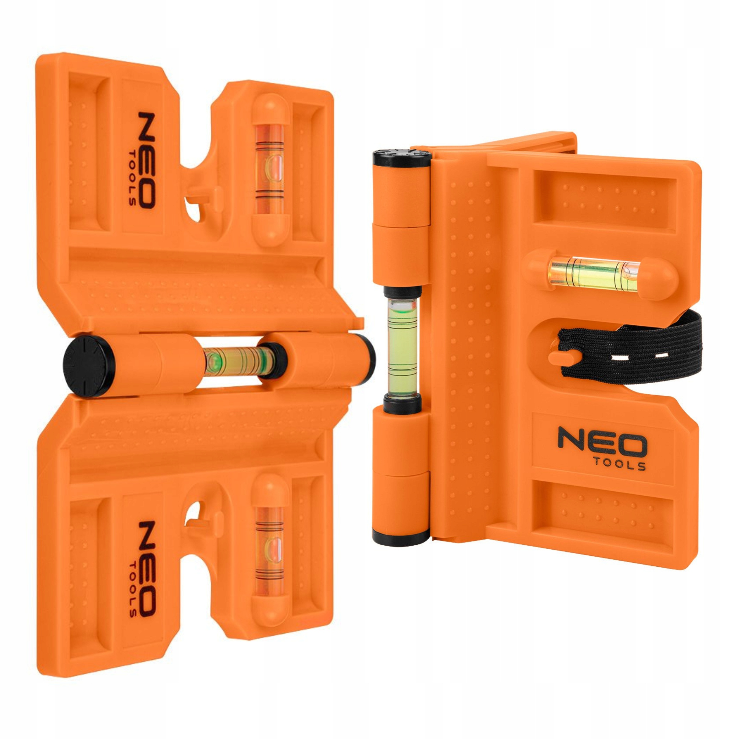 NEO TOOLS KĄTOWA POZIOMNICA DO SŁUPKÓW RUCHOMA Z MAGNESEM 71-003