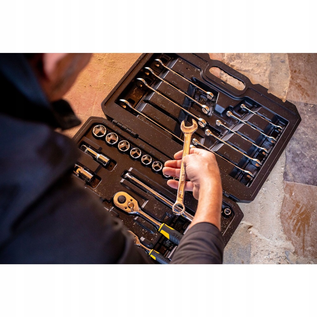 STANLEY ZESTAW KLUCZY PŁASKICH NASADOWYCH 41szt TORX FATMAX STMT82832-1