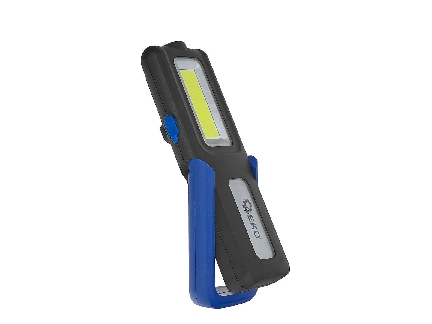 GEKO LAMPA WARSZTATOWA LATARKA AKUMULATOROWA LED COB 5W + 3W 2000MAH MAGNES
