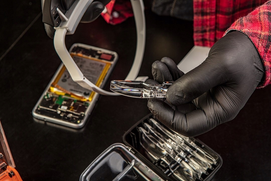 NEO TOOLS LUPA NAGŁÓWNA OKULARY LED + ZESTAW SOCZEWEK WALIZKA 06-130