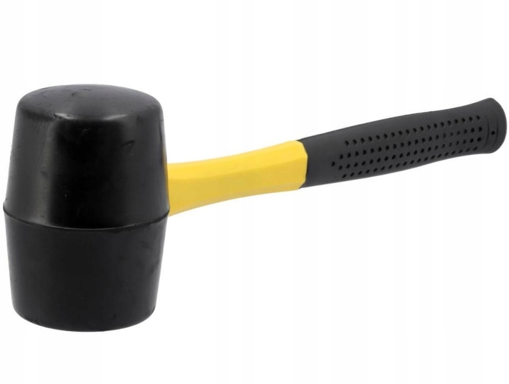 VOREL MŁOTEK GUMOWY 76MM TRZONEK Z TWORZYWA FIBER GLASS (WŁÓKNO SZKLANE )