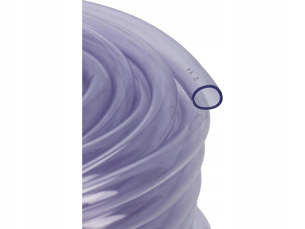 WĄŻ JEDNOWARSTWOWY TECHNICZNY 16MM NIEZBROJONY PRZEZROCZYSTY PVC 25M 81441