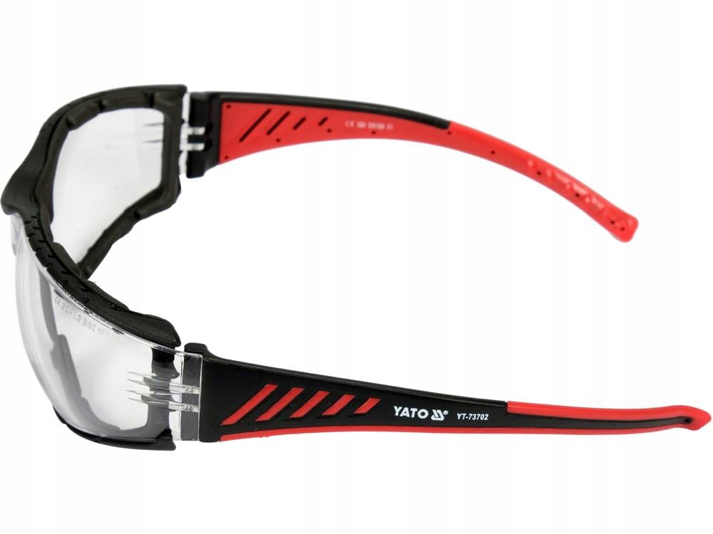 YATO OKULARY OCHRONNE KOMFORT+ FILTR UV BEZBARWNE ROBOCZE BHP YT-73702