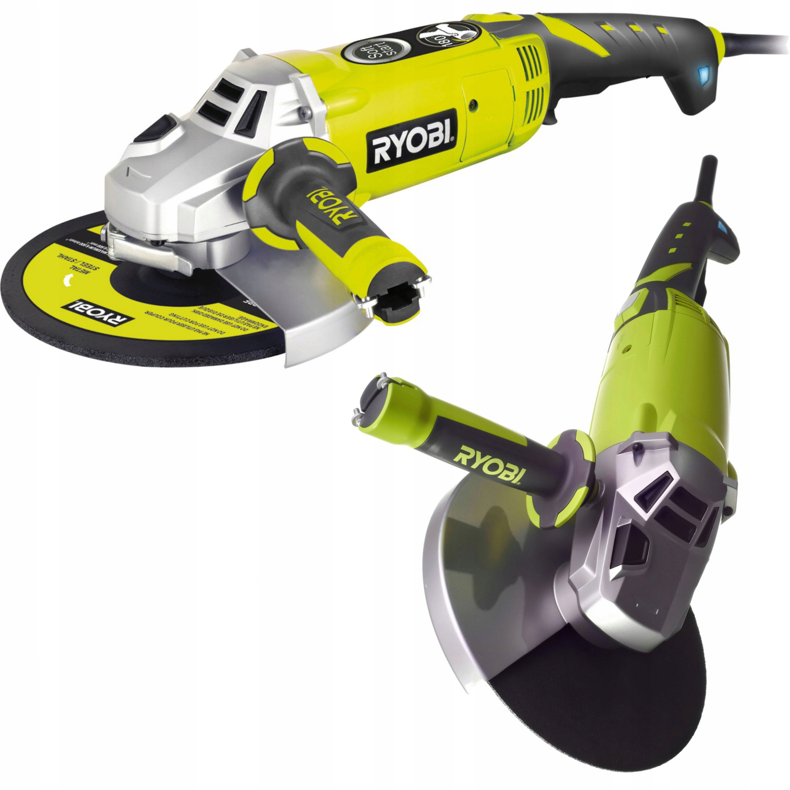 RYOBI SZLIFIERKA KĄTOWA 230MM M14 SIECIOWA 2000W 230V EAG2000-G