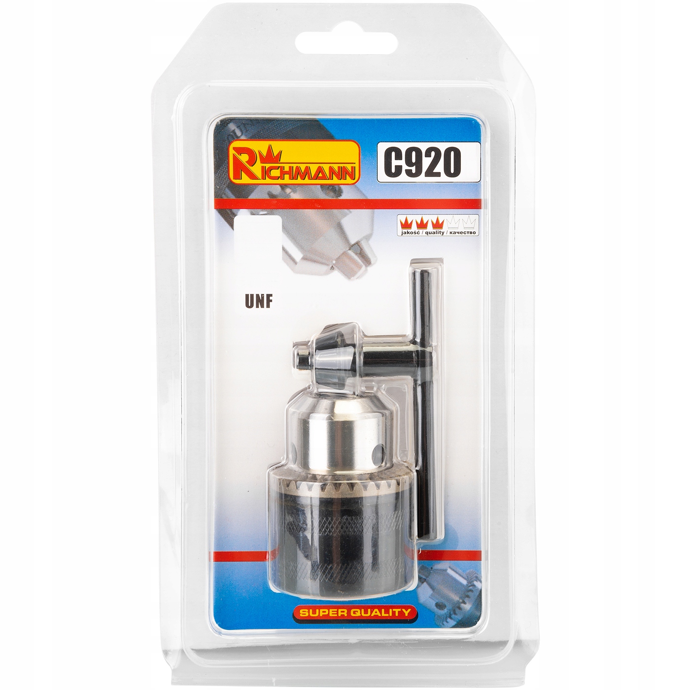 C9202 RICHMANN UCHWYT WIERTARSKI DO WIERTARKI STAL GWINT 1/2-20UNF 3-16 MM