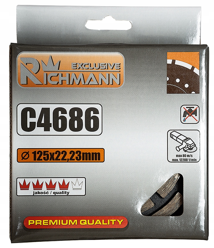 RICHMANN TARCZA DIAMENTOWA DO BETONU 125X22,23MM