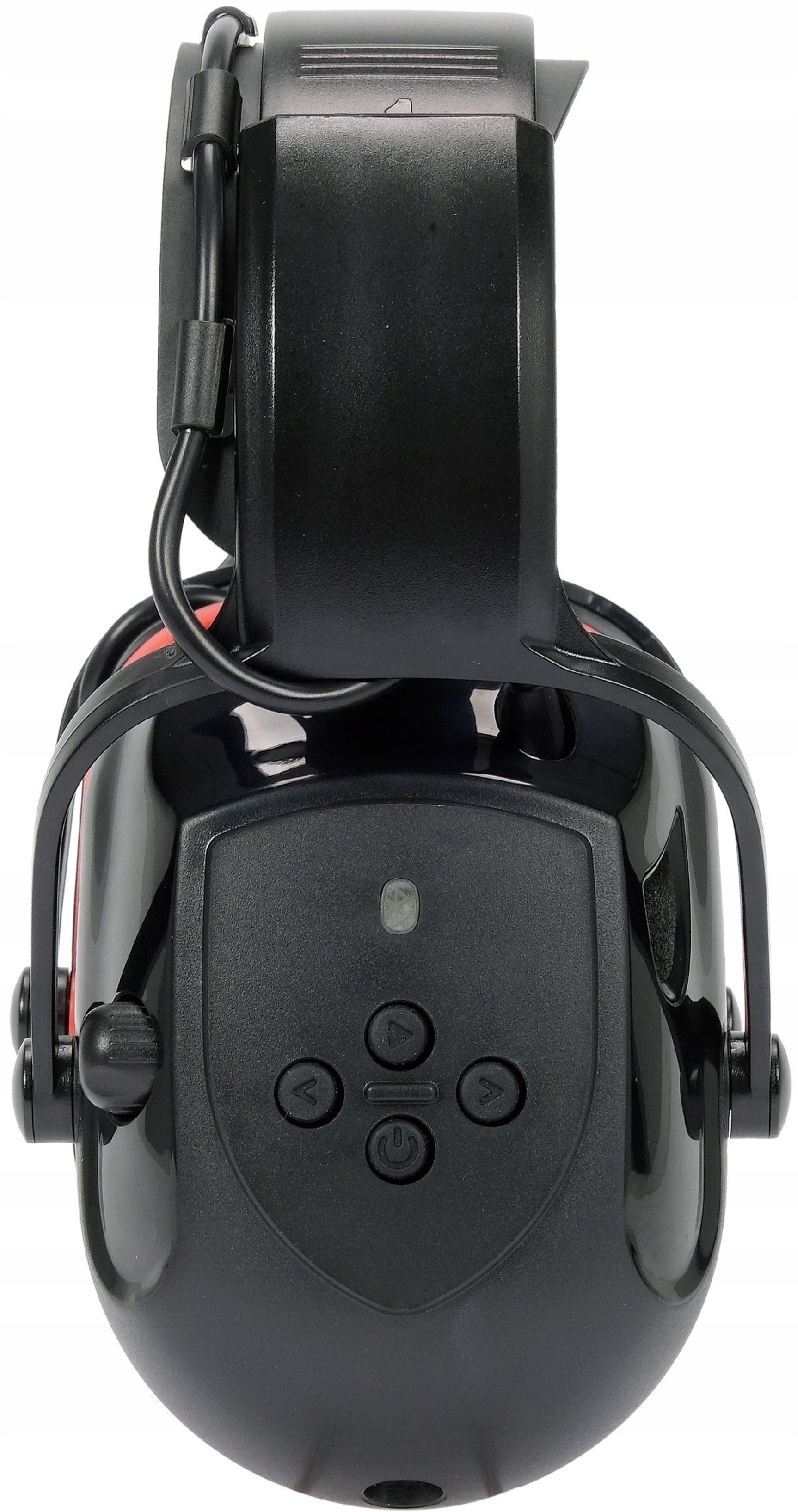 YATO NAUSZNIKI ELEKTRONICZNE PRZECIWHAŁASOWE BLUETOOTH SNR 29 dB MIKROFON