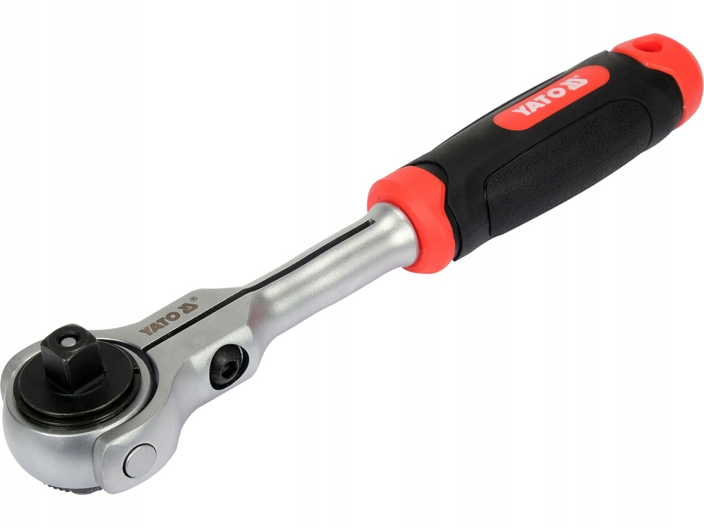 YATO GRZECHOTKA Z OBROTOWĄ GŁOWICĄ Z PRZEGUBEM 1/2" 72 ZĘBY YT-07202