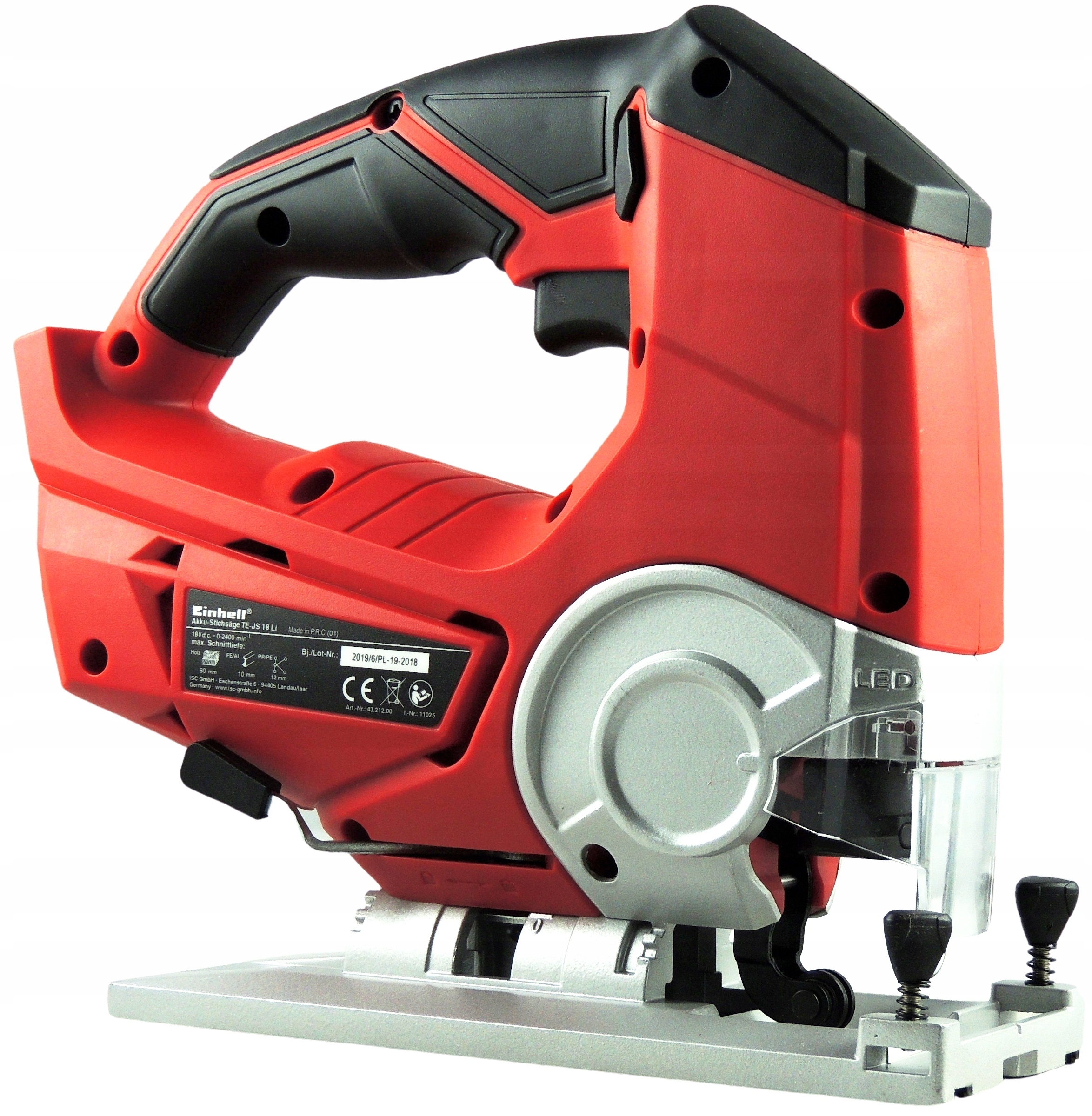 EINHELL AKUMULATOROWA WYRZYNARKA PILARKA PIŁA TE-JS 18 Li – Solo 18V