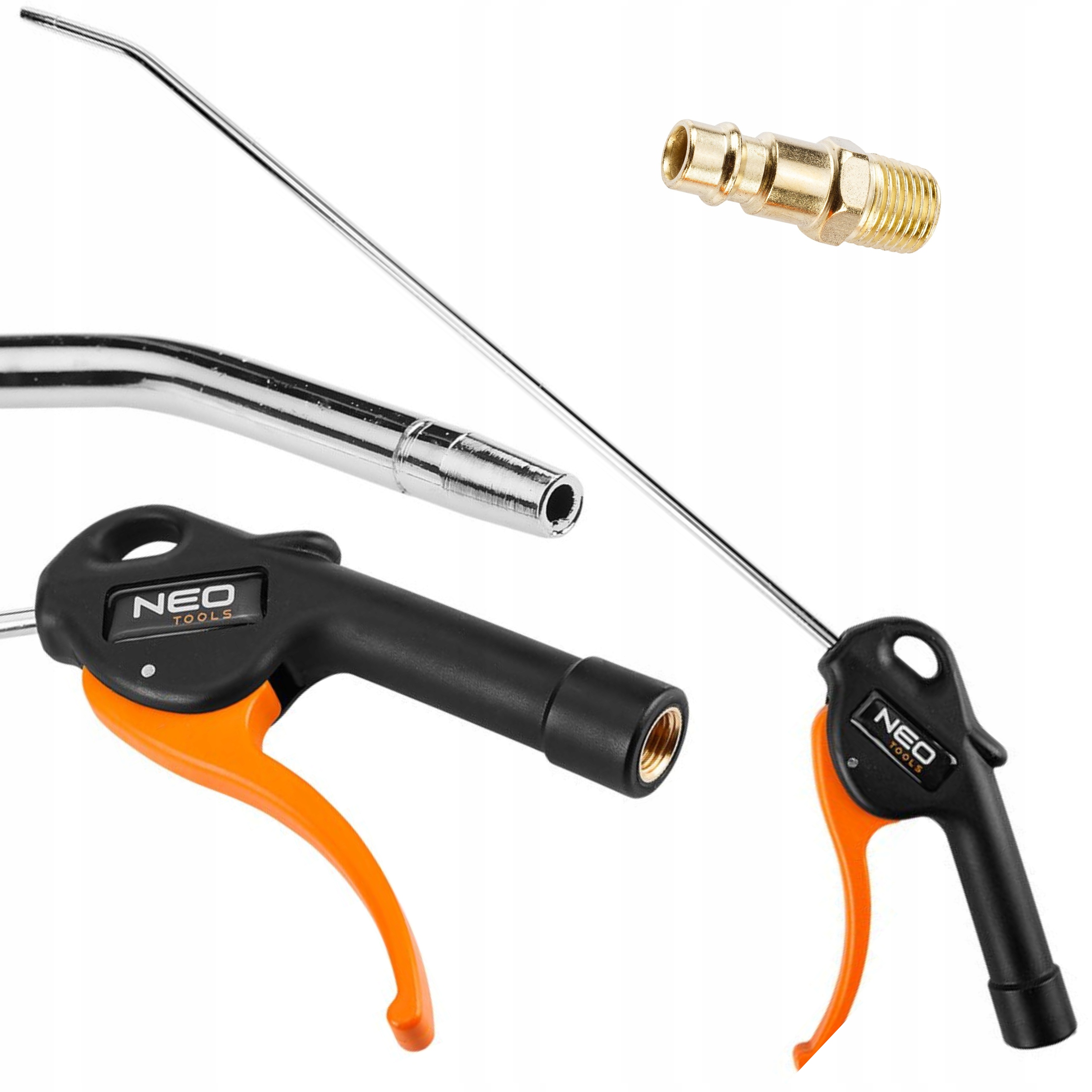 NEO PISTOLET PNEUMATYCZNY DO PRZEDMUCHIWANIA DŁUGA DYSZA 330 MM 14-727