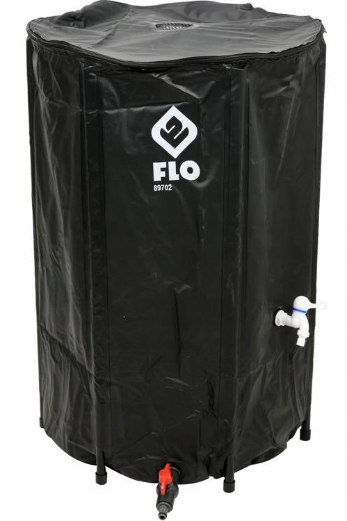 ZBIORNIK NA WODĘ DESZCZOWĄ 250L PVC 89702 SKŁADANY