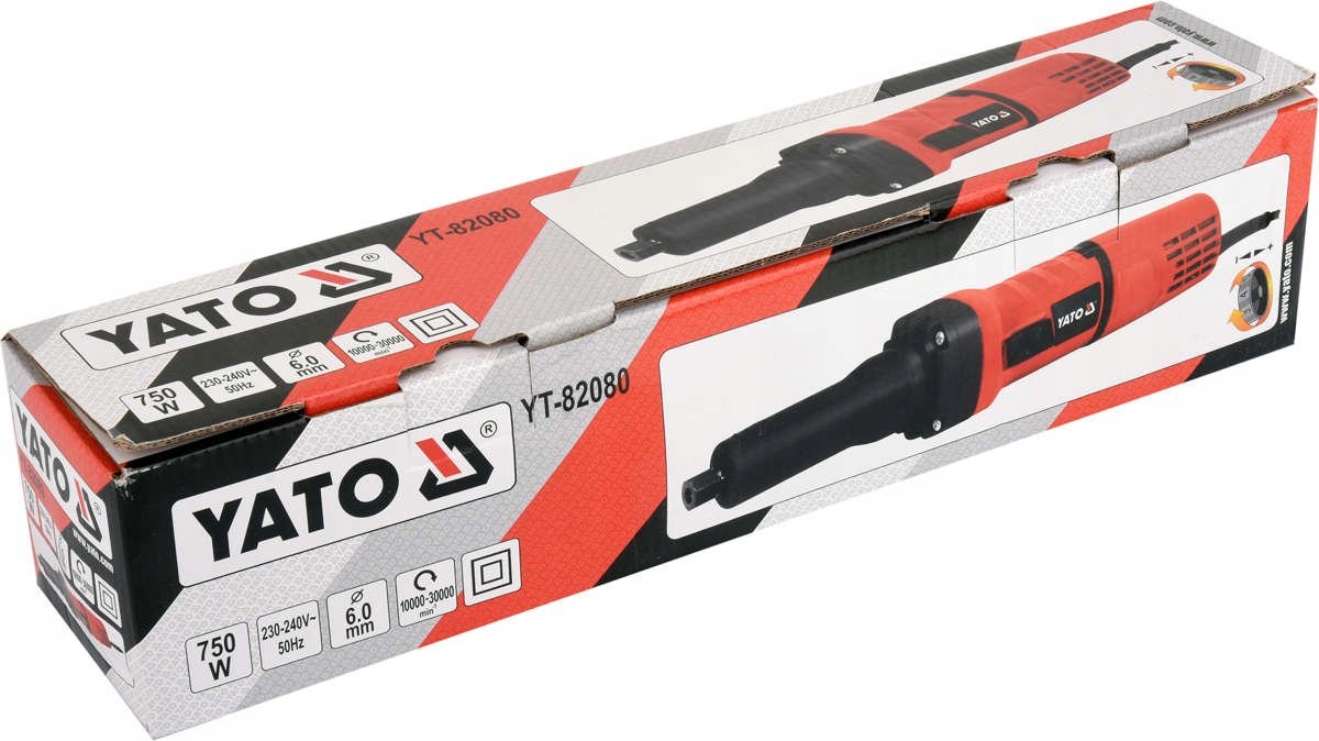 YATO SZLIFIERKA PROSTA PRECYZYJNA 750W REGULACJA PRĘDKOŚCI YT-82080