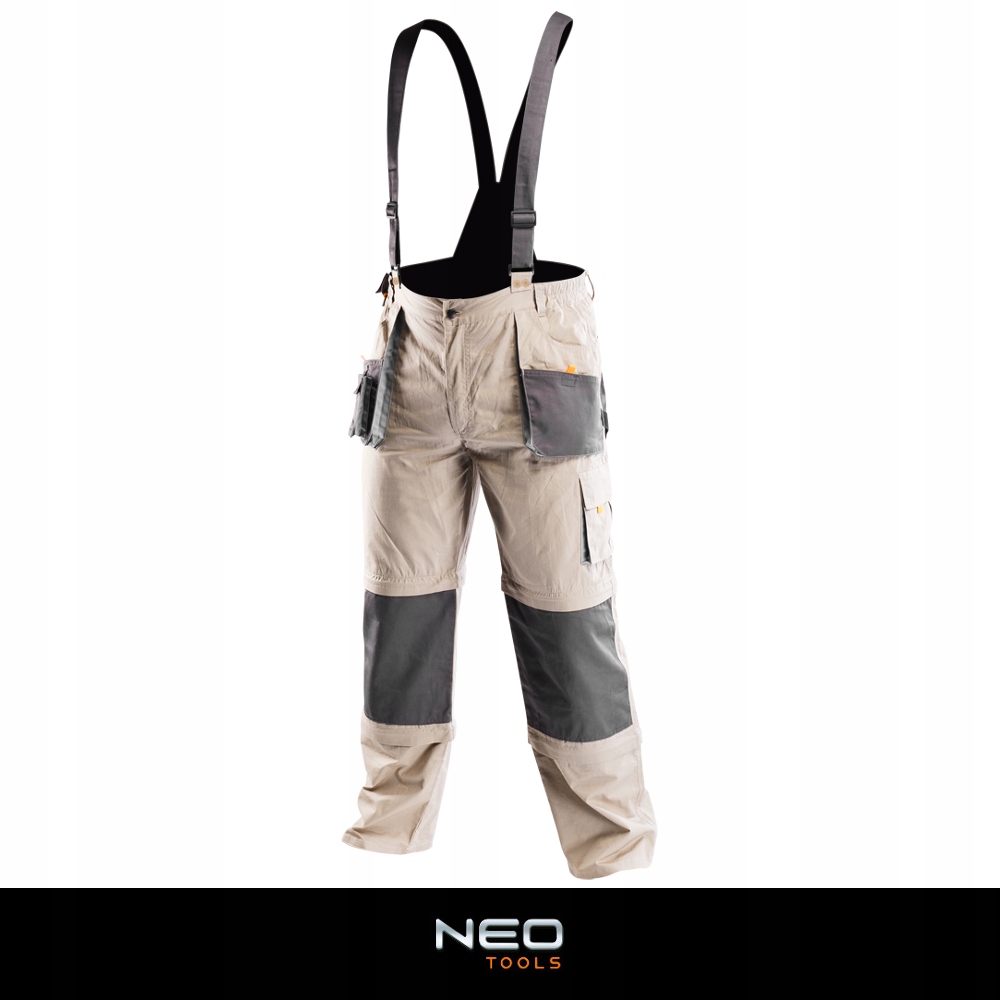 NEO SPODNIE ROBOCZE 100% BAWEŁNA 6w1 81-320 roz S