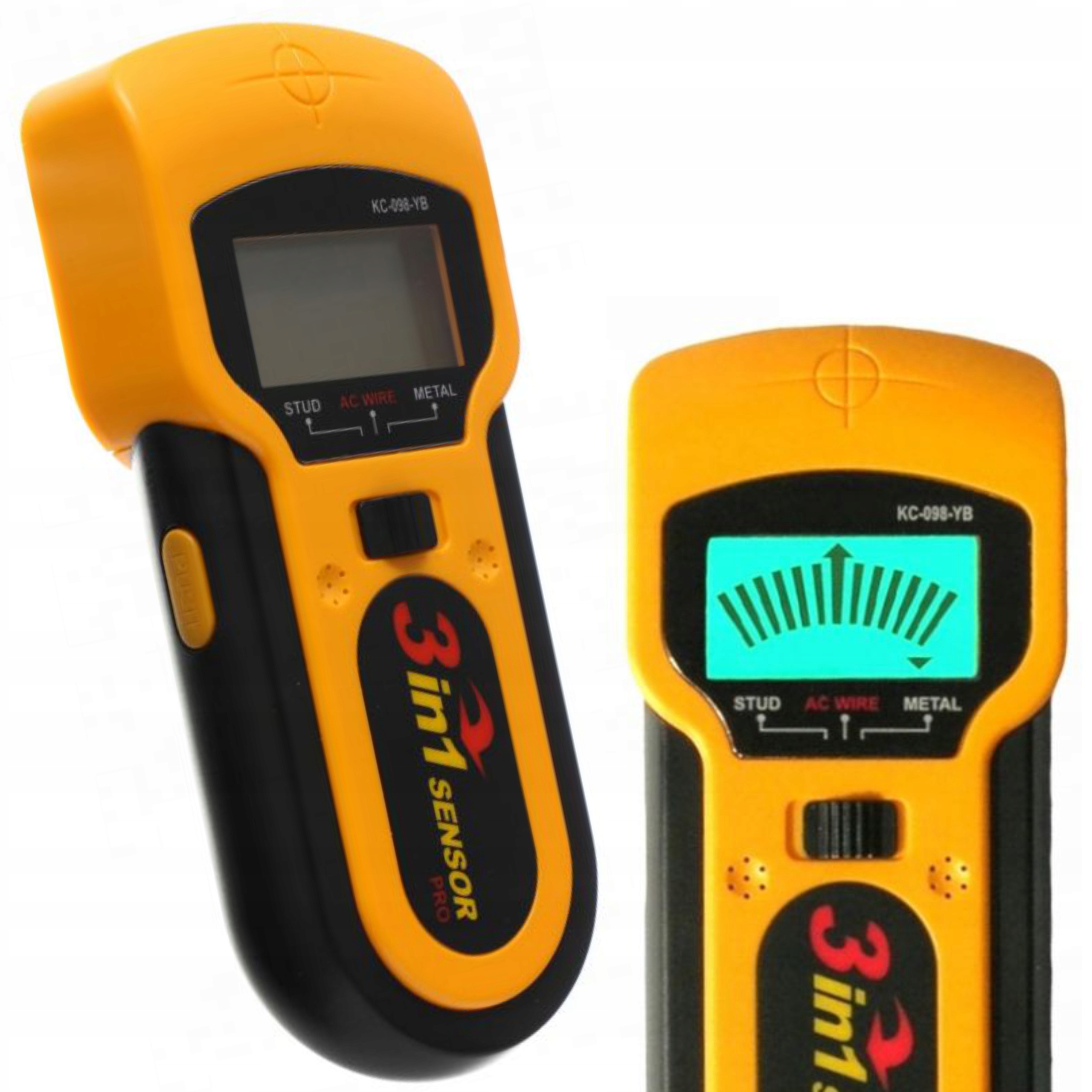 KRAFT&DELE WYKRYWACZ METALU KABLI DETEKTOR PRZEWODÓW NAPIĘCIA 3W1 KD10401