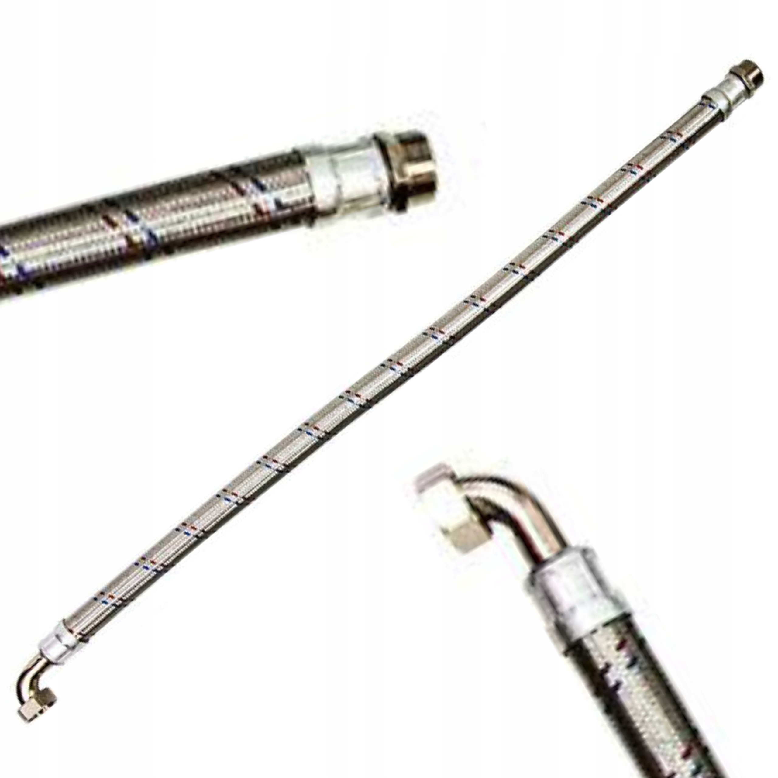 OMNIGENA WĄŻ ANTYWIBRACYJNY 1"x1" 100cm 1000mm Z KOLANKIEM DO POMP