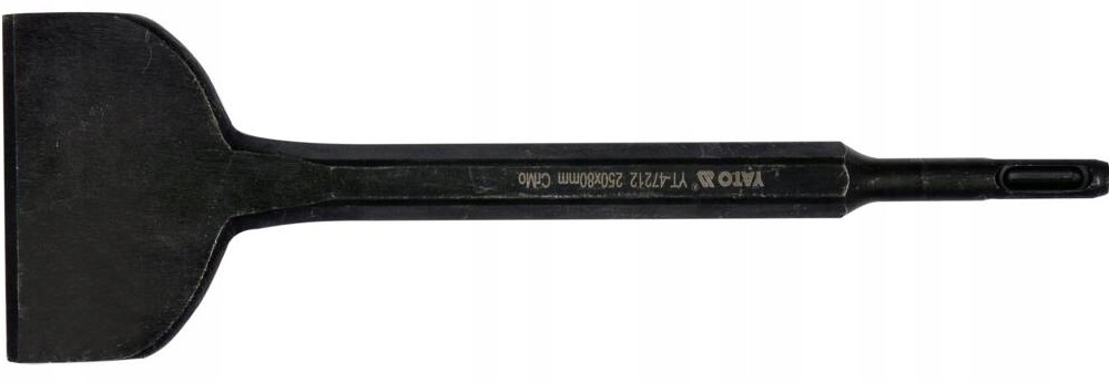 YATO DŁUTO SDS PLUS PŁASKIE 80MM PŁYTEK GLAZURY TYNKÓW TERAKOTY YT-47212