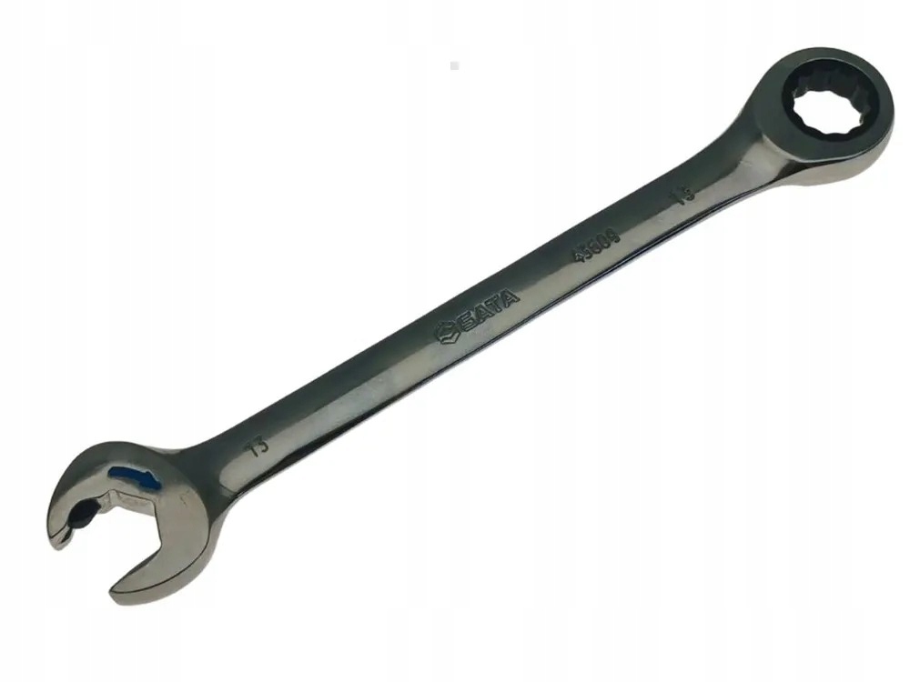 SATA KOMPLET KLUCZY PŁASKO-OCZKOWYCH Z PODWÓJNĄ GRZECHOTKĄ 10MM 13MM 17MM
