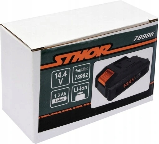 STHOR AKUMULATOR LI-ION 1,3 AH 14,4V DO WKRĘTARKI 78982 BATERIA 78986