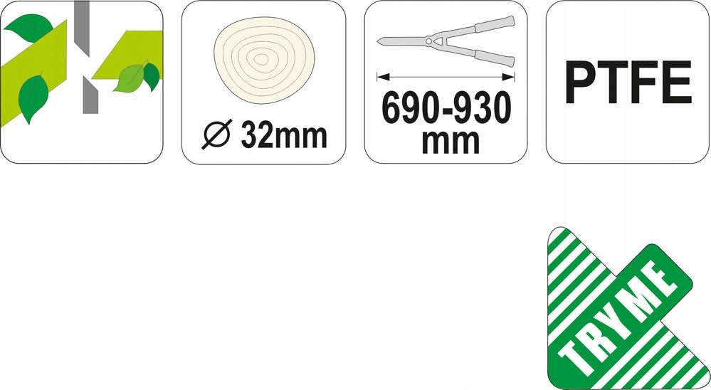YATO SEKATOR TELESKOPOWY DO KONARÓW 690 - 930mm