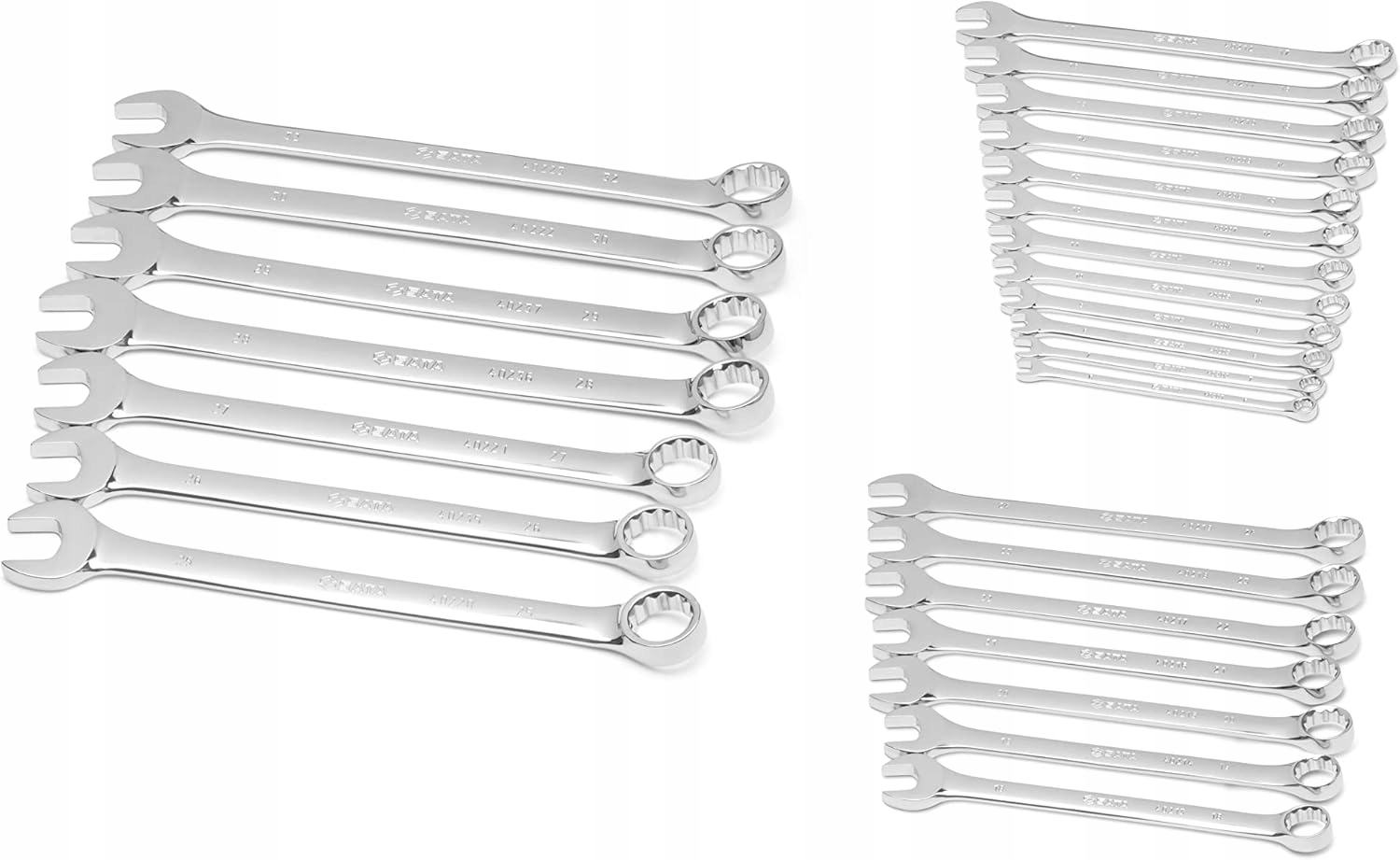 SATA ZESTAW 26 KLUCZY PŁASKO-OCZKOWYCH W SASZETCE ST09093 6-32MM PŁACHTA