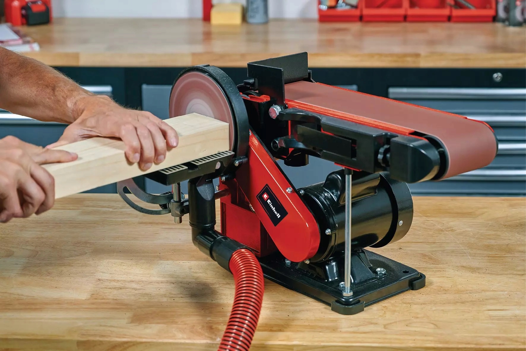 EINHELL STOŁOWA SIECIOWA SZLIFIERKA TAŚMOWO-TARCZOWA TC-US 380 4419257