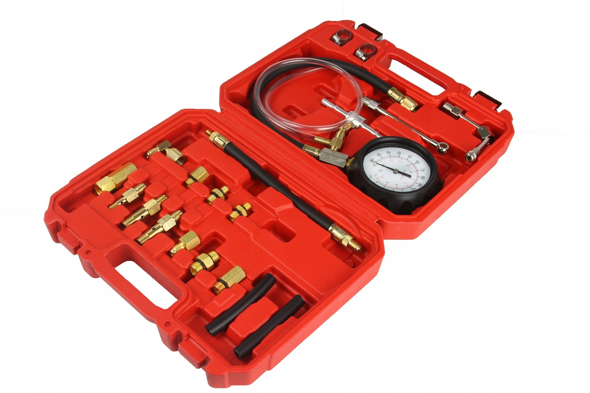 MAR-POL TESTER MIERNIK CIŚNIENIA SPRĘŻANIA OLEJU PALIWA 21EL WALIZKA M57674