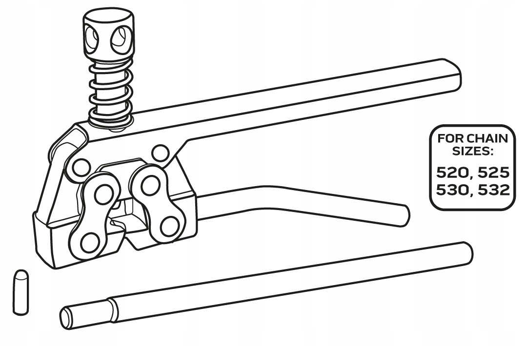 NEO NARZĘDZIE DO ROZKUWANIA ŁAŃCUCHA PRZECINAK