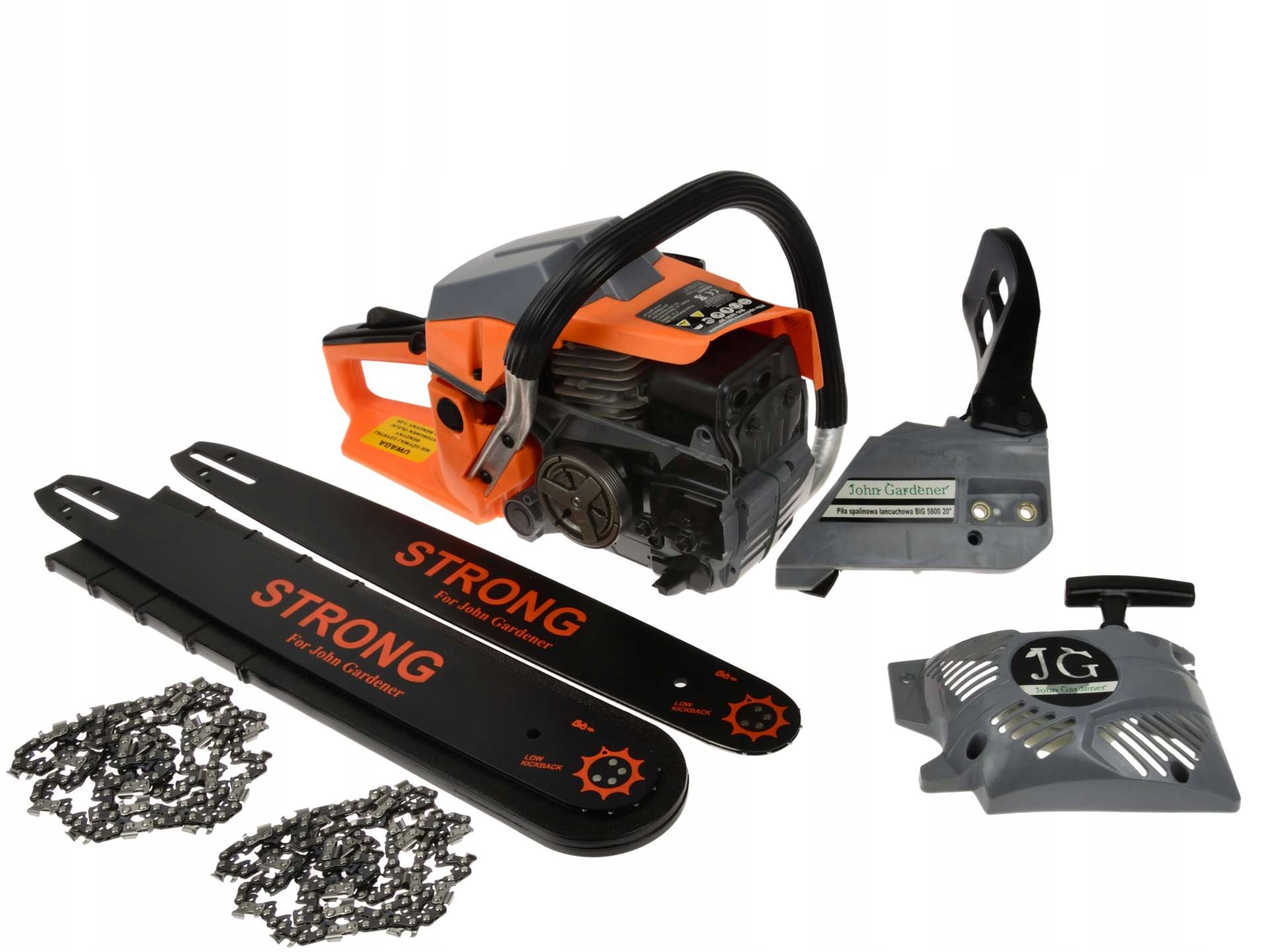 G82002 PIŁA SPALINOWA PILARKA ŁAŃCUCHOWA 3,1KM 50CM MOCNA 20" +3xOLEJ 100ml