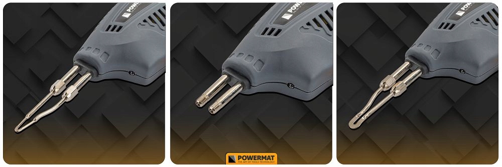 LUTOWNICA TRANSFORMATOROWA 200W 230V 70-500C WALIZKA POWERMAT PM-LT-200T