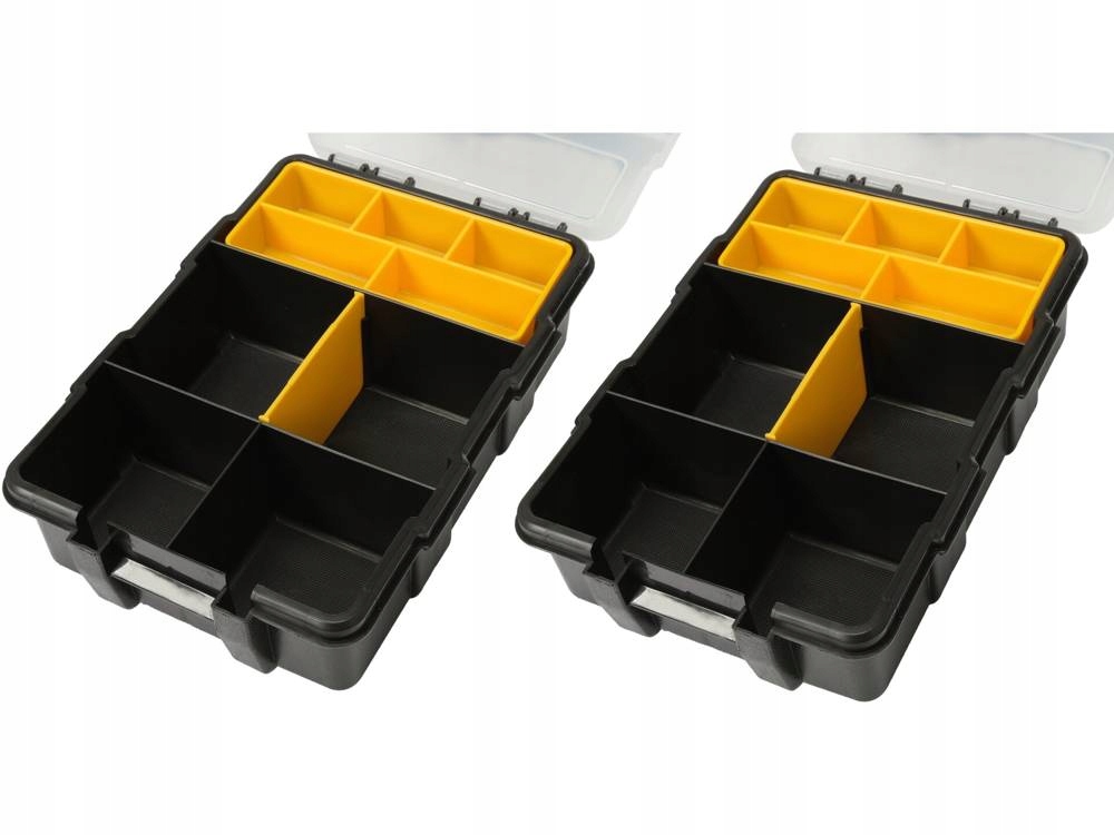 VOREL ZESTAW ORGANIZERÓW WARSZTATOWYCH ORGANIZER 4 SZT NA ŚRUBY KOŁKI 78788