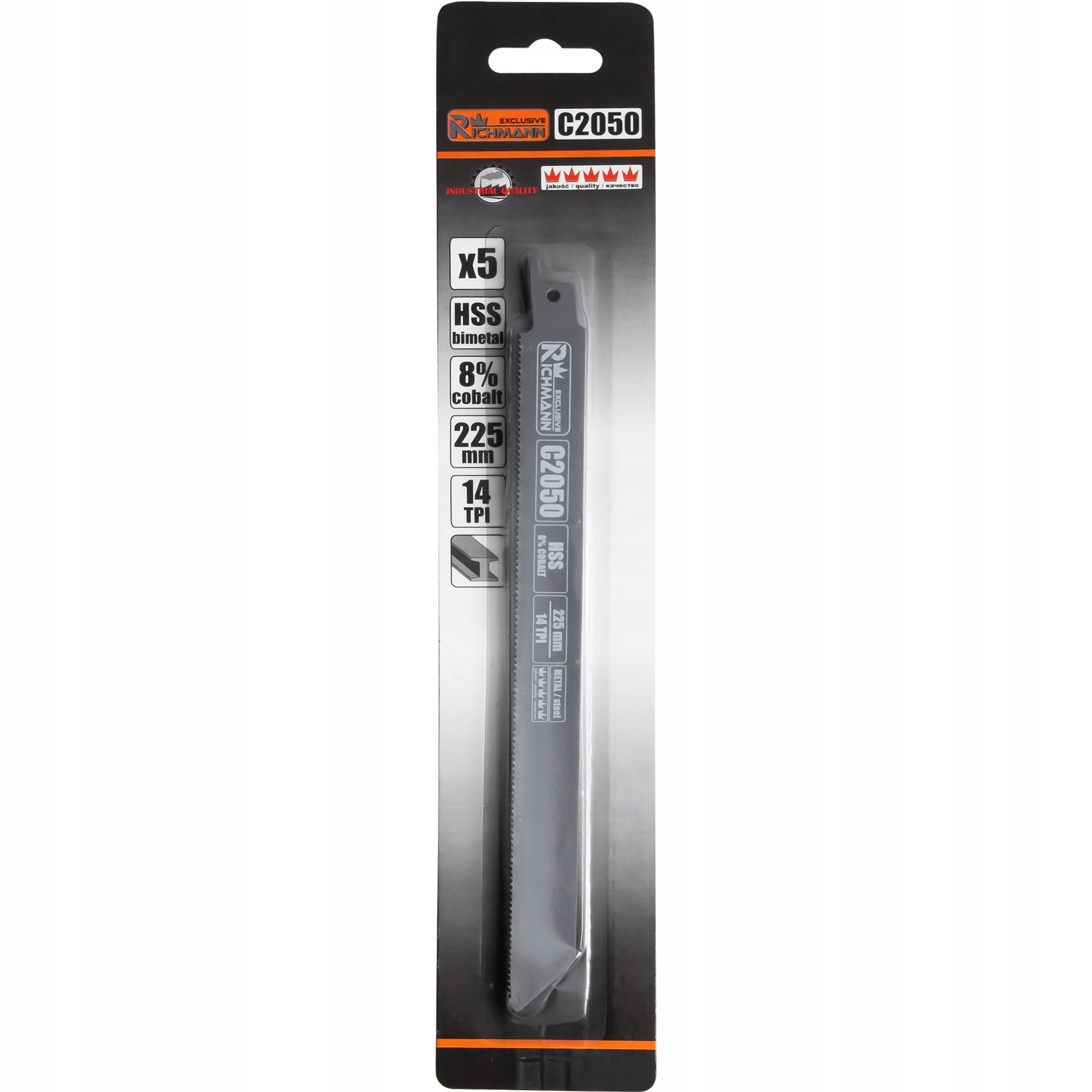 BRZESZCZOT DO PIŁY SZABLASTEJ 225MM METAL 5SZT.