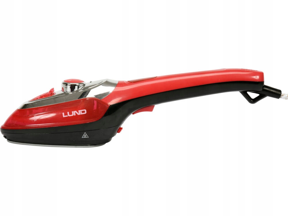 LUND ŻELAZKO PAROWE PAROWNICA RĘCZNA DO UBRAŃ STEAMER 1100W 3w1 2 SZCZOTKI