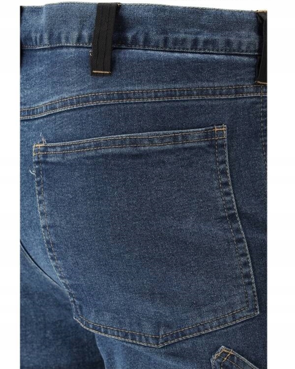 YATO SPODNIE ROBOCZE MONTERSKIE STRETCH JEANS DARK BLUE YT-79053 ROZM. L/XL