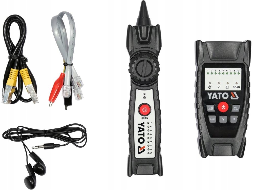 YATO LOKALIZATOR SZUKACZ USZKODZEŃ KABLI PRZEWODÓW TESTER YT-73137