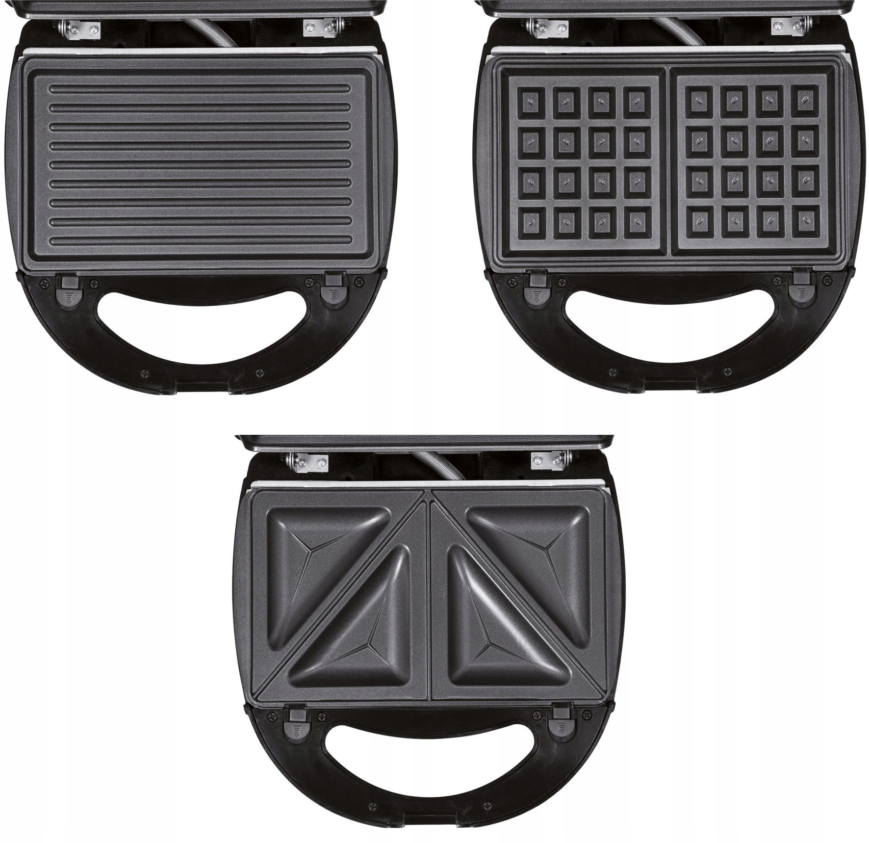 LUND OPIEKACZ GOFROWNICA GRILL SANDWICH TOSTER 3w1 760W 67525