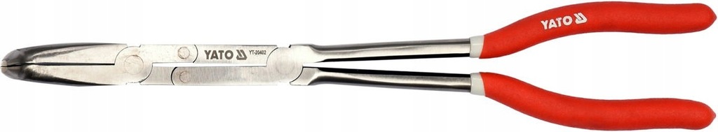 YATO SZCZYPCE WYDŁUŻONE WYGIĘTE 90° 2 PRZEGUBY 330MM ZE STALI CRV YT-20402