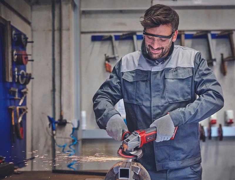 EINHELL AKUMULATOROWA SZLIFIERKA KĄTOWA TE-AG 18/115 Q Solo Quick Fix 18V