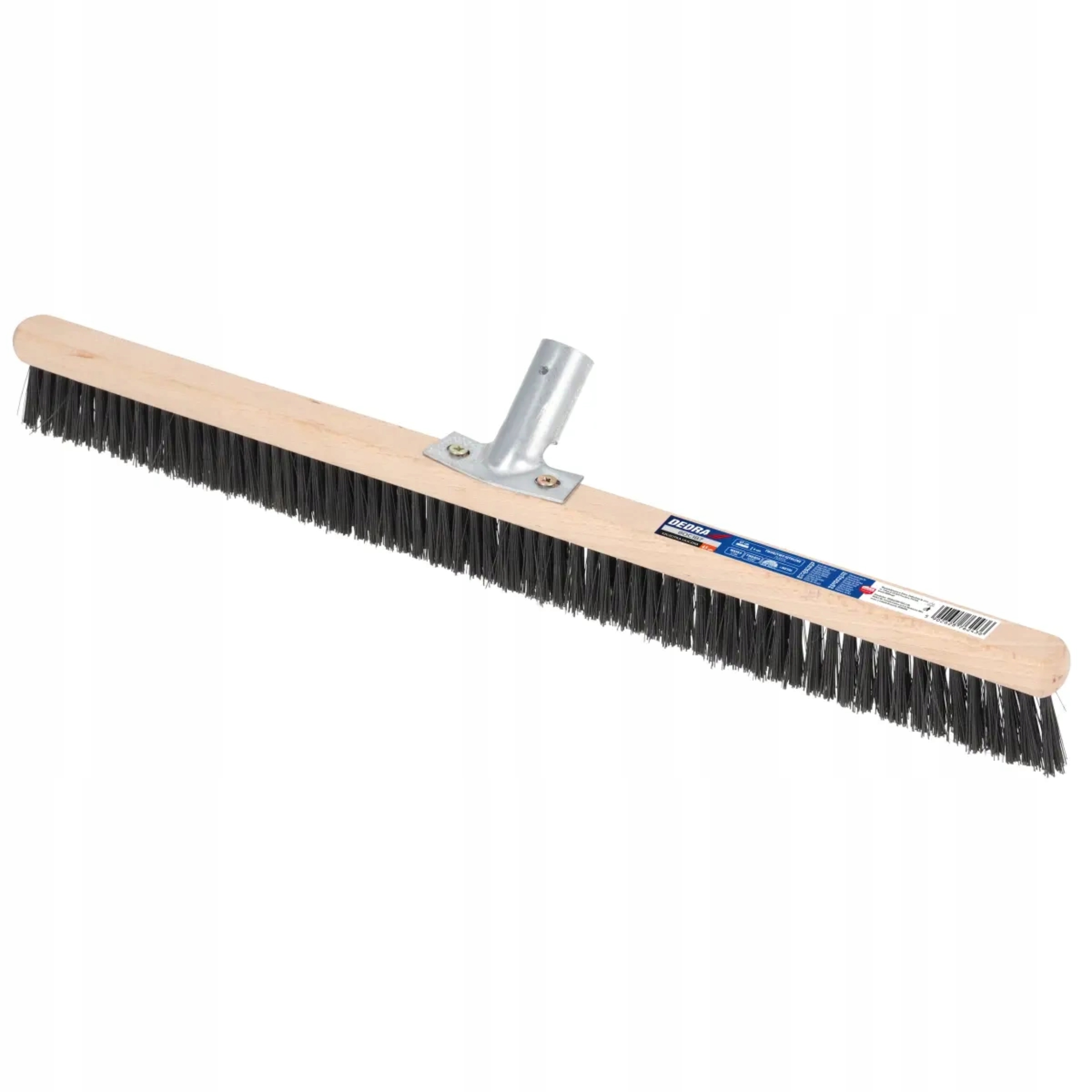 DEDRA SZCZOTKA ULICZNA WĄSKA 45CM Z UCHWYTEM METALOWYM TWARDE WŁOSIE 80C187